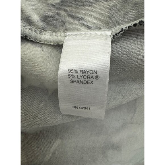 J. Jill Wearever Collection WE Floral Print Scoop Neck Dress Size L Half Sleeves - Picture 7 of 9